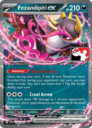 Prize Pack Series Cards Fezandipiti ex #038