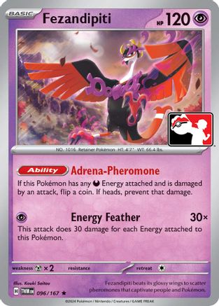 Prize Pack Series Cards Fezandipiti #096