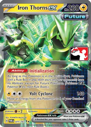 Prize Pack Series Cards Iron Thorns ex #077