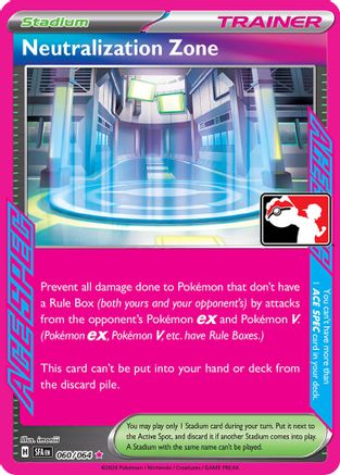 Prize Pack Series Cards Neutralization Zone #060