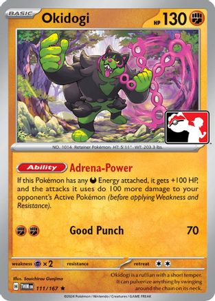 Prize Pack Series Cards Okidogi #111