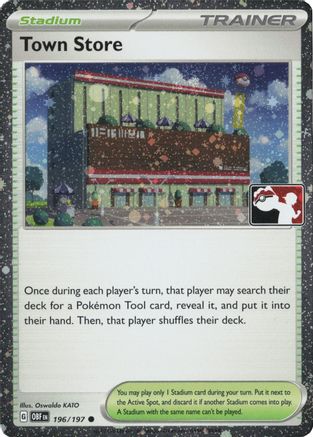 Prize Pack Series Cards Town Store #196