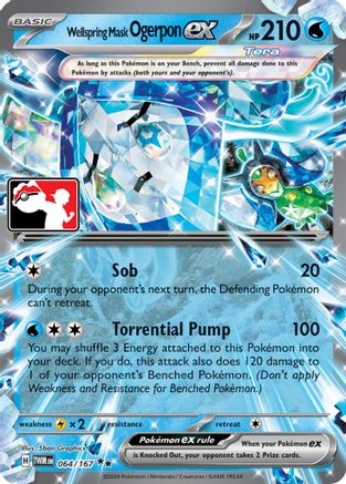 Prize Pack Series Cards Wellspring Mask Ogerpon ex #064