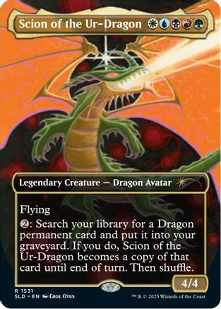 Scion of the Ur-Dragon (Rainbow Foil)