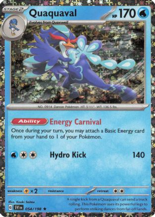 Miscellaneous Cards & Products Quaquaval - 054/198 (Sparkle Holo) #054