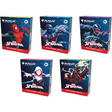 Marvels Spider Man Welcome Decks Set of 5