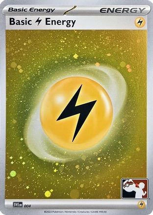 Prize Pack Series Cards Basic Lightning Energy - 004 (Cosmos Holo) #004