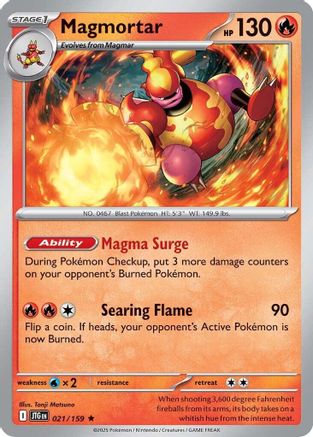 SV09: Journey Together Magmortar #021
