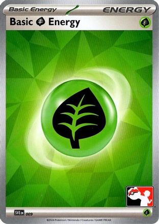 Prize Pack Series Cards Basic Grass Energy #009