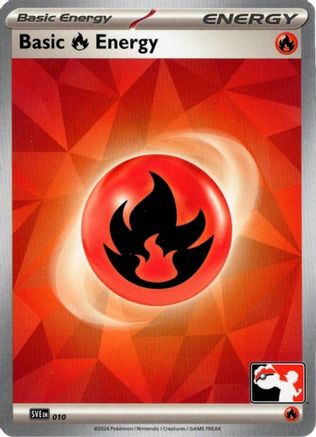 Prize Pack Series Cards Basic Fire Energy #010