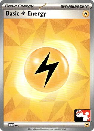 Prize Pack Series Cards Basic Lightning Energy #012