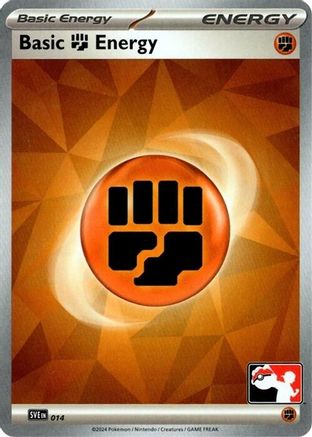 Prize Pack Series Cards Basic Fighting Energy #014