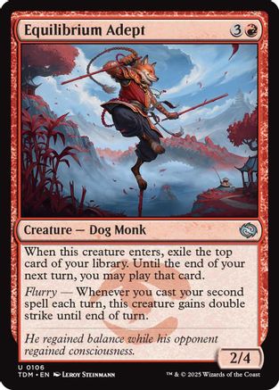 Equilibrium Adept