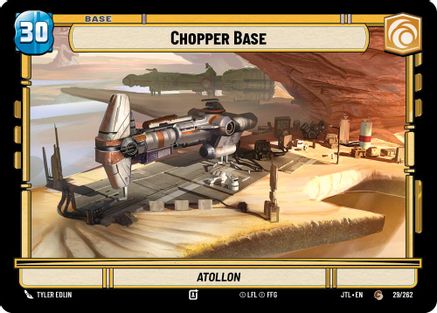 Chopper Base // TIE Fighter