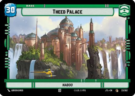 Theed Palace // TIE Fighter