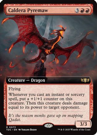 Caldera Pyremaw (Extended Art)