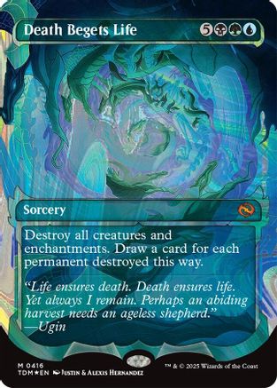 Death Begets Life (Showcase) (Halo Foil)