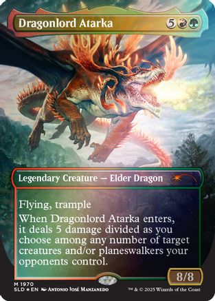 Dragonlord Atarka (Rainbow Foil)