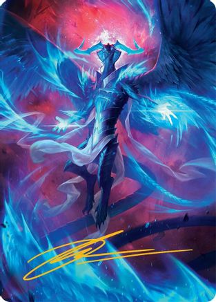 Ugin, Eye of the Storms Art Card (48/54) (Gold-Stamped Signature)