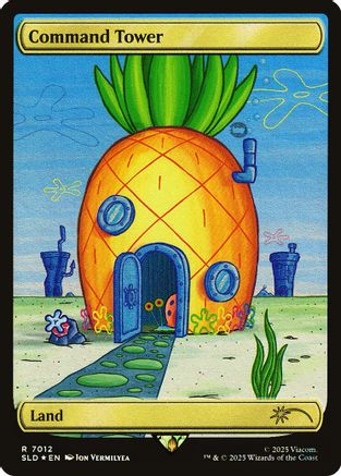 Command Tower (7012) (Rainbow Foil)