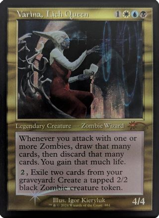 Varina, Lich Queen (Retro Frame)