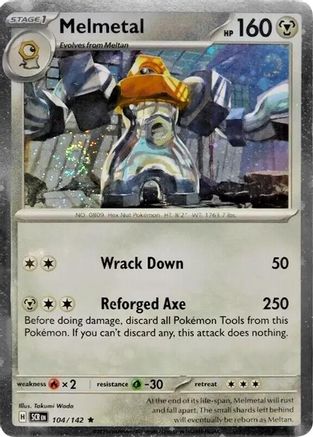 Miscellaneous Cards & Products Melmetal - 104/142 (Cosmos Holo) #104