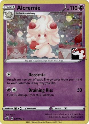 League & Championship Cards Alcremie - 087/192 (League Promo) #087