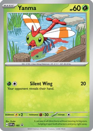 SV: Scarlet & Violet Promo Cards Yanma #185