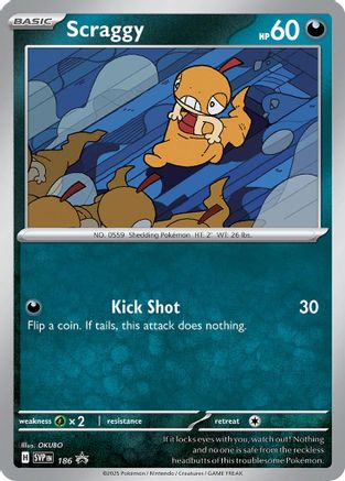 SV: Scarlet & Violet Promo Cards Scraggy #186