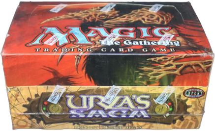 Urzas Saga Theme Deck Display