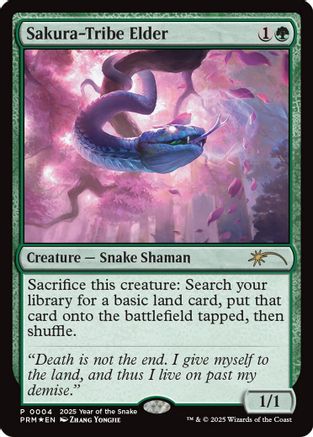 Sakura-Tribe Elder (Year of the Snake 2025)