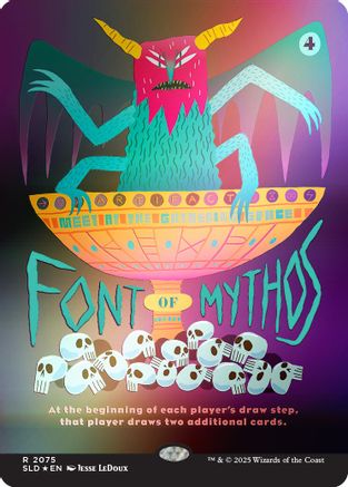Font of Mythos (Rainbow Foil)