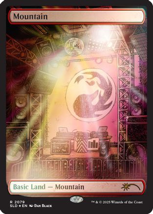 Mountain (2079) (Rainbow Foil)