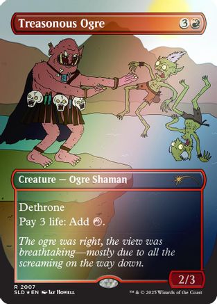 Treasonous Ogre (Rainbow Foil)