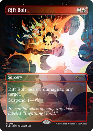 Rift Bolt (2050) (Rainbow Foil)