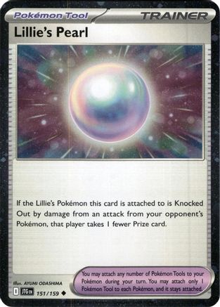 Miscellaneous Cards & Products Lillie's Pearl - 151/159 (Cosmos Holo) #151