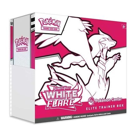 White Flare Pokémon Center Elite Trainer Box