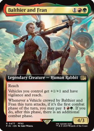 Balthier and Fran (Extended Art)