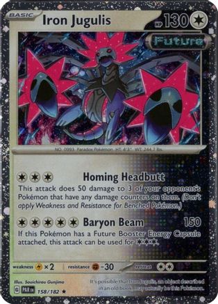 Miscellaneous Cards & Products Iron Jugulis - 158/182 (Cosmos Holo) #158