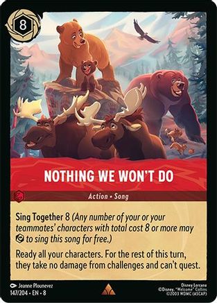 Nothing We Won't Do