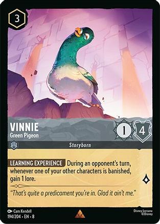 Vinnie - Green Pigeon