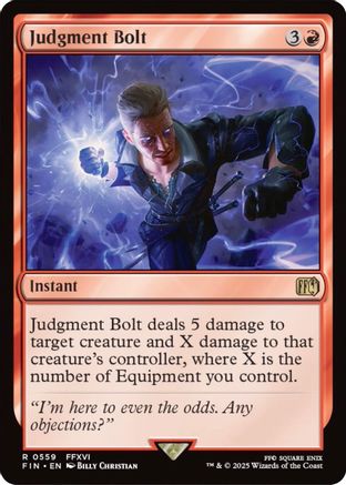 FINAL FANTASY Judgment Bolt #559