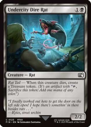 FINAL FANTASY Undercity Dire Rat #123