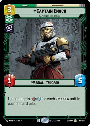 Captain Enoch - Captain of the Guard