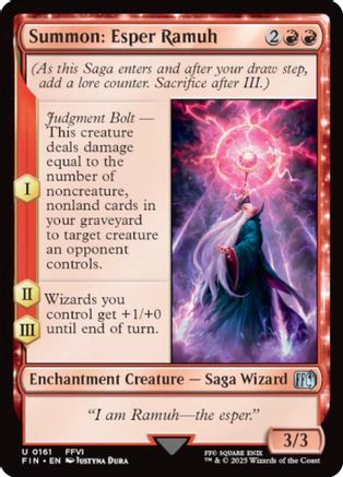 FINAL FANTASY Summon: Esper Ramuh #161
