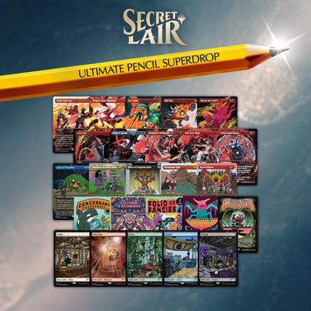 Secret Lair Bundle The Ultimate Pencil Non Foil