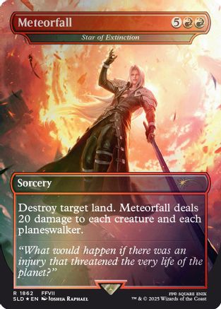 Meteorfall - Star of Extinction (Rainbow Foil)