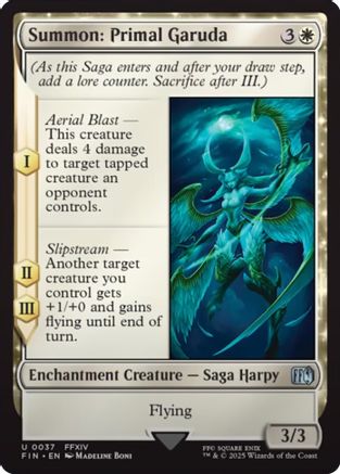 FINAL FANTASY Summon: Primal Garuda #37