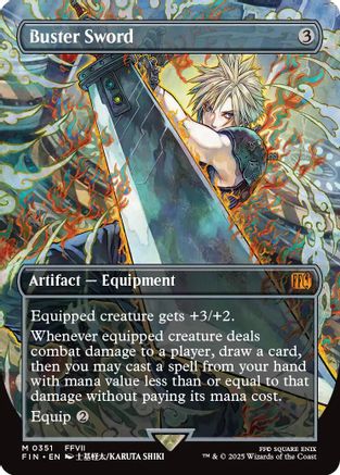 Buster Sword (Borderless)