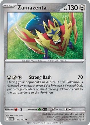 SV10: Destined Rivals Zamazenta #146